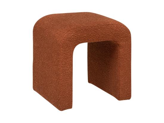 Vente Unique Pouf En Tissu à Bouclettes Ambre 41 X H 43 Cm