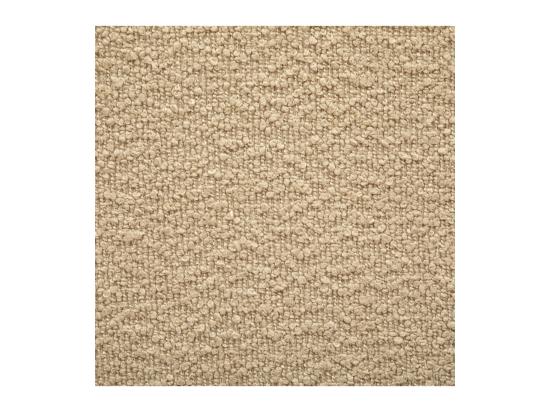 Vente Unique Pouf En Tissu à Bouclettes Beige 41 X H 43 Cm