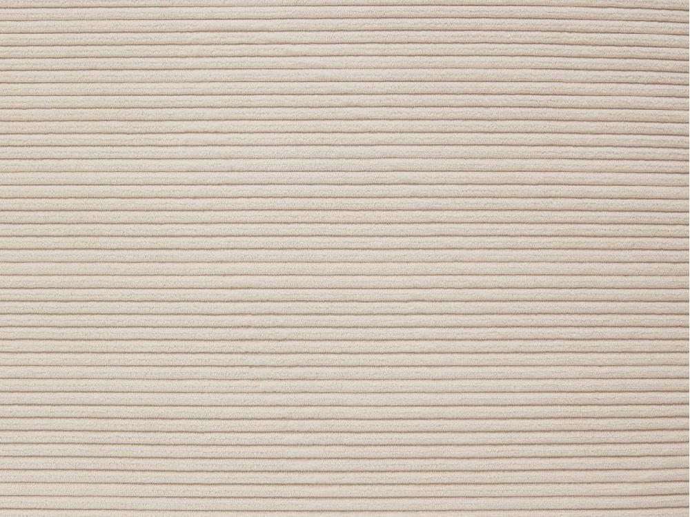 Vente Unique Pouf En Velours Côtelé Beige BORORE De Pascal Morabito