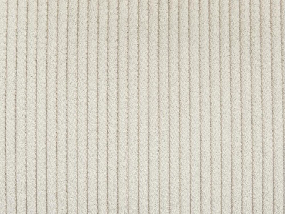 Vente Unique Pouf En Velours Côtelé Beige SPERONE De Pascal Morabito
