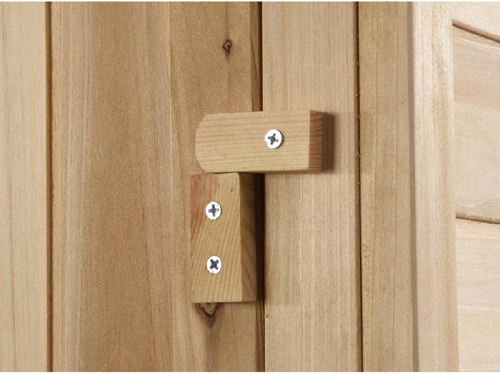 Vente Unique Poulailler En Bois Avec Enclos - 10 Poules - L. 266 X P. 174 X H. 205 Cm - Naturel - FERAS