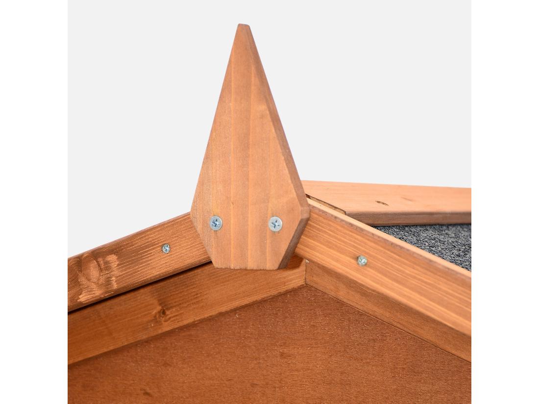 Vente Unique Poulailler En Bois COTENTINE. 6 à 8 Poules. Cage à Poule Avec Enclos