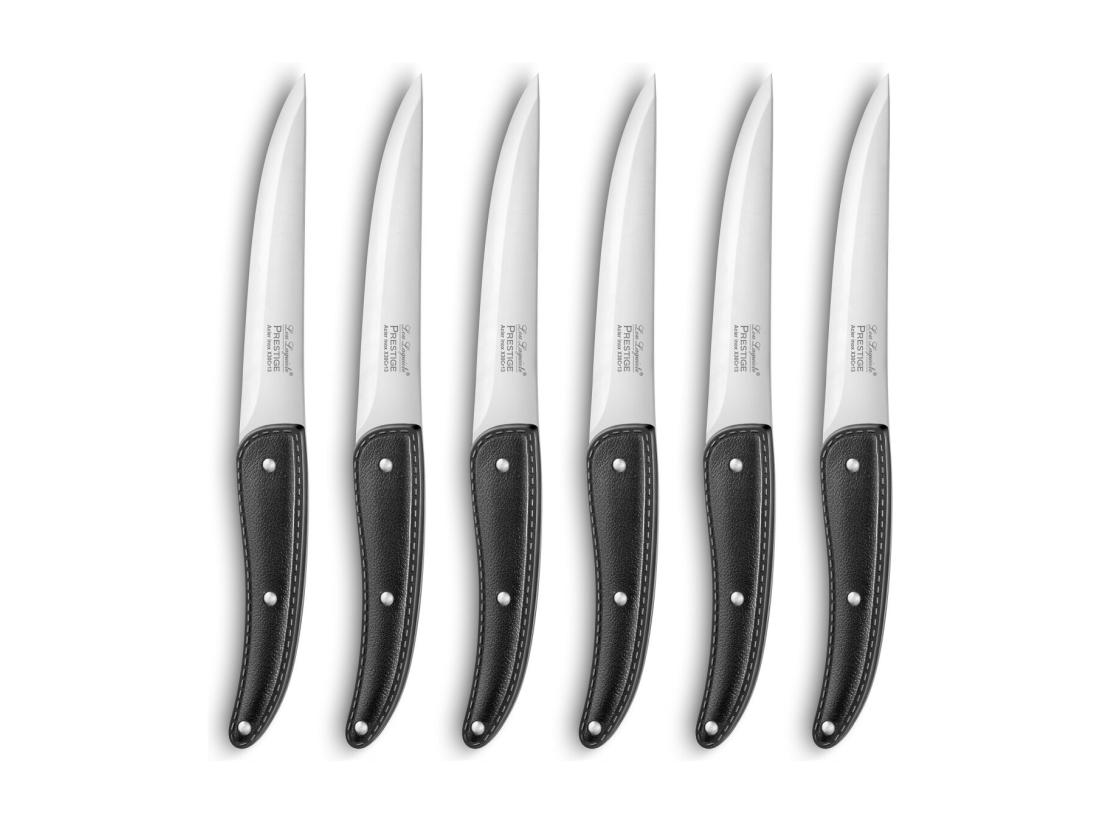 vente unique Prestige - Coffret 6 couteaux steak lame lisse
