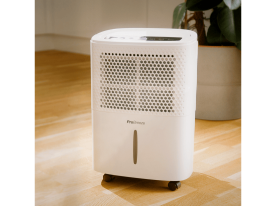 Vente Unique Pro Breeze Déshumidificateur 12ljour Avec 3 Modes Déshumidification De Pièce Jusqu'à 20 M²