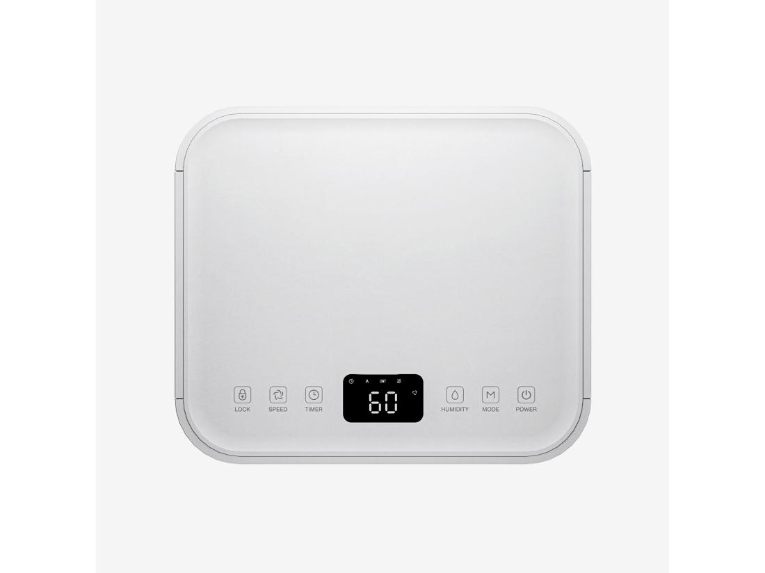 Vente Unique Pro Breeze Déshumidificateur Silencieux 12ljour Omnidry Avec Mode Linge Et Contrôle Via Application Intelligente Pour Pièces Jusqu'à 20 M²