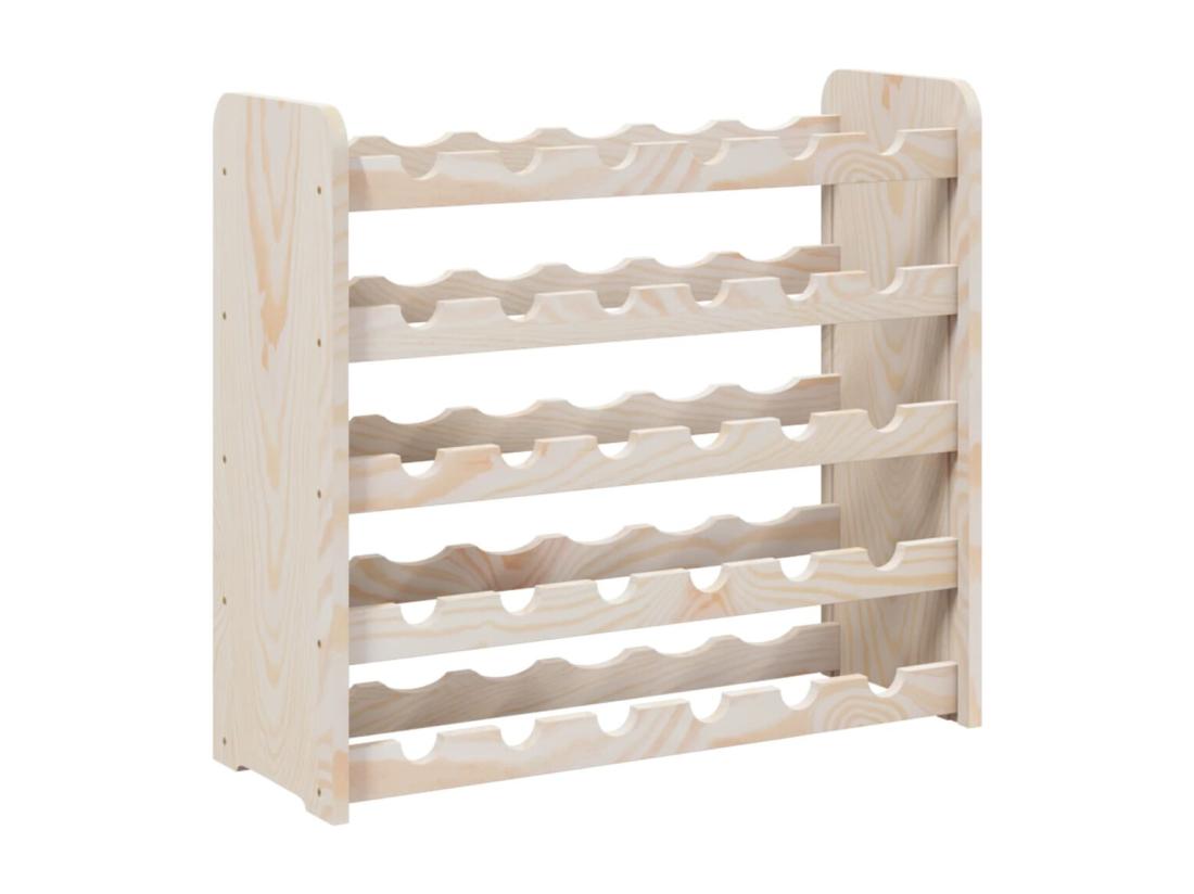 vente unique Prolenta Premium - Casier à vin 67 5x25x60 cm Bois de pin massif