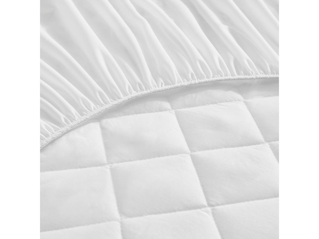 Vente Unique Protège-matelas Anti-allergène Matelassé Et Imperméable