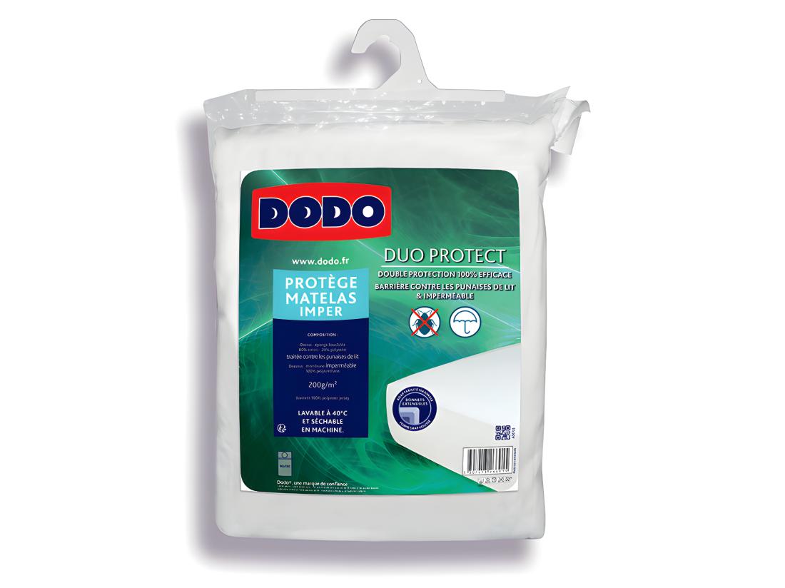 Vente Unique Protège Matelas DODO Imperméable Et Anti Punaises De Lit - 160 X 200 Cm - MAXIPROTECT