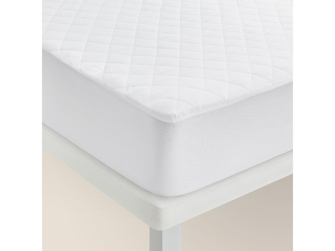 Vente Unique Protège-matelas Matelassé Respirant Aloe Vera