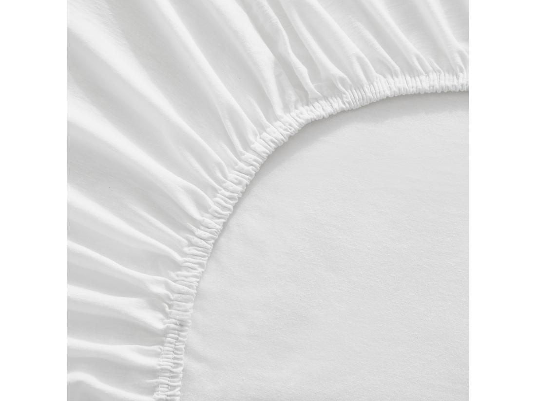 Vente Unique Protège-matelas Tricoté Respirant Anti-acariens