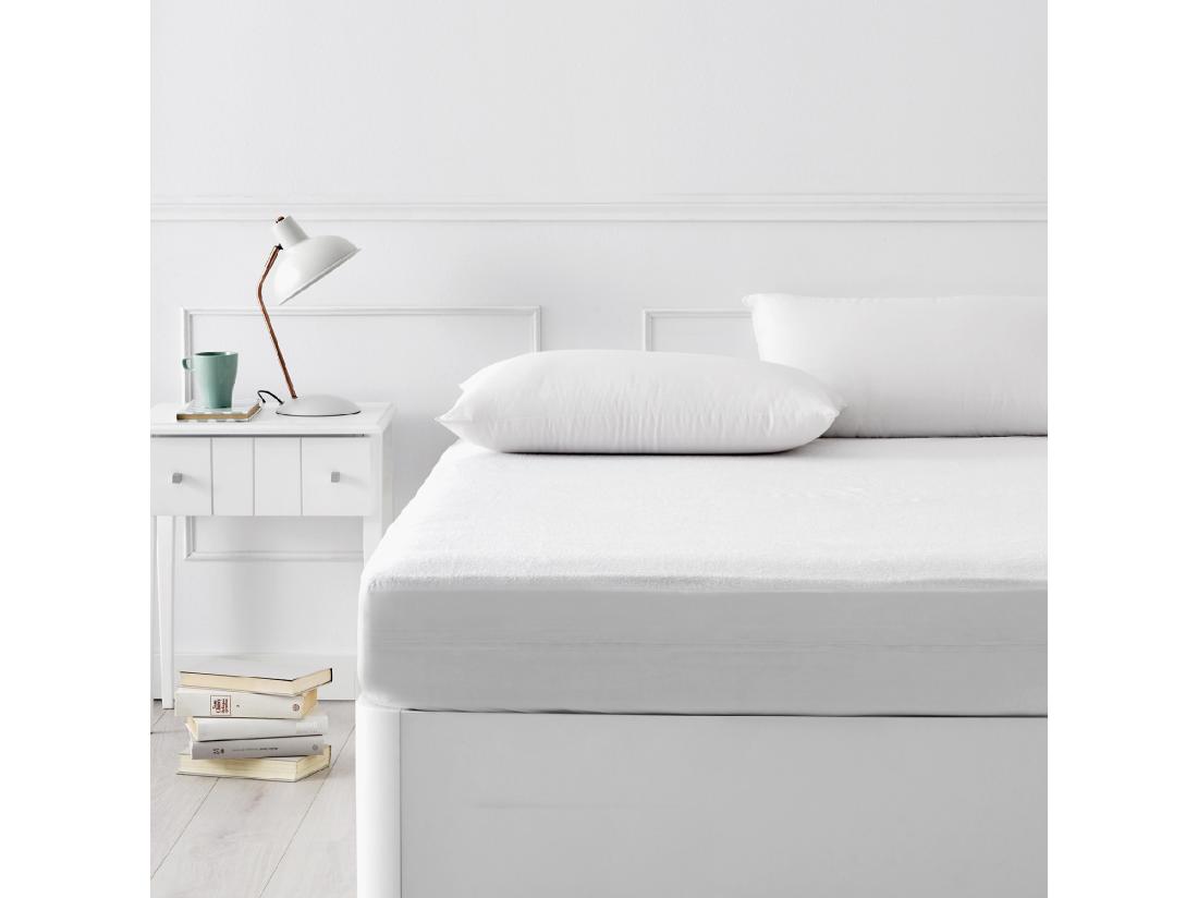 vente unique Protège-matelas tricoté respirant anti-acariens