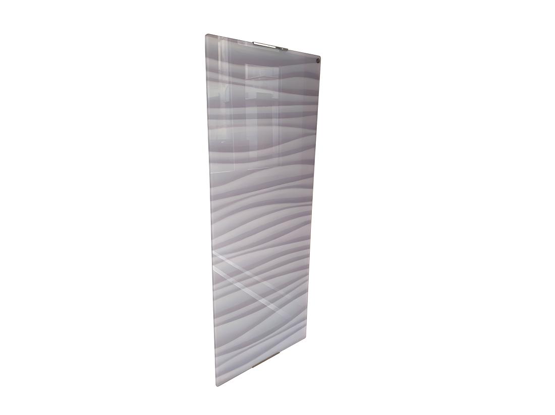 Vente Unique Radiateur Sèche-serviettes électrique 1200 W Ondulé Blanc