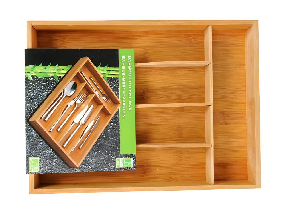 vente unique Range-Couverts Extensible Bambou "Paco" 35cm Naturel