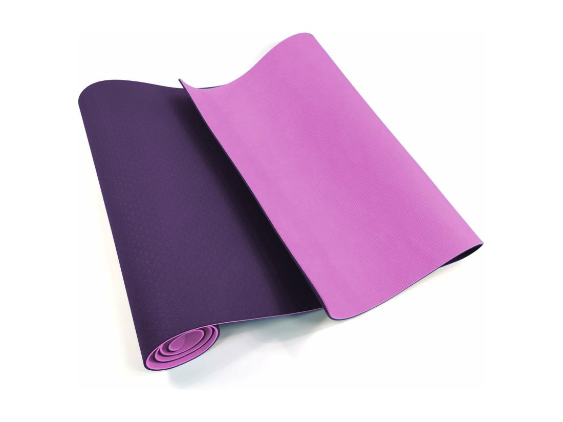 Vente Unique Rebecca Mobili Tapis Fitness Antidérapant Tpe Rose Violet 0 6x183x61