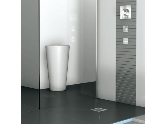 Vente Unique Receveur à Carreler 160 X 100 Cm WEDI Fundo Plano Bonde Intégrée + Kit D'étanchéité