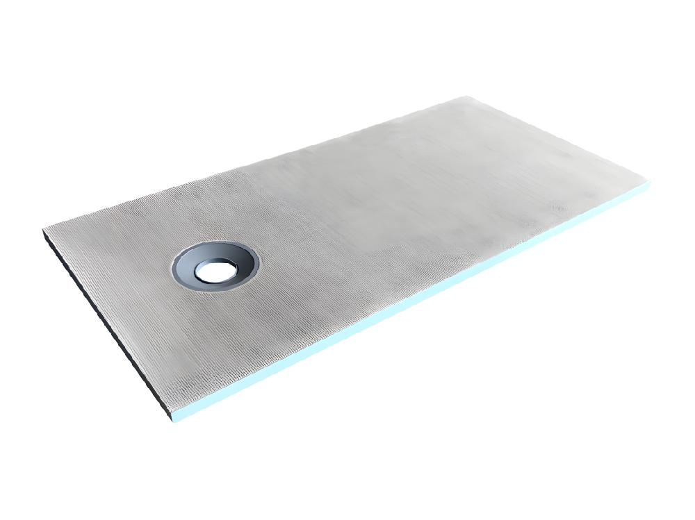 Vente Unique Receveur à Carreler En Polystyrène Extrudé Re-découplable - 180 X 90 X 4 Cm - DELOS