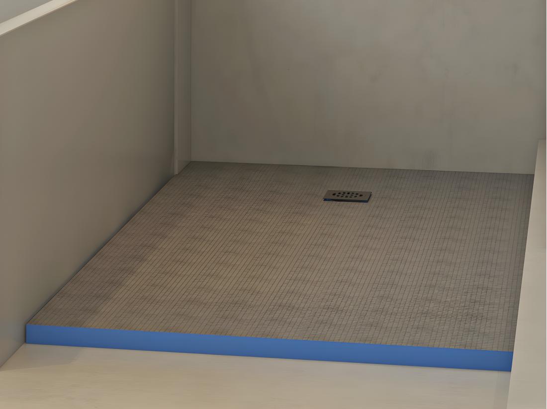 vente unique Receveur à carreler en polystyrène extrudé re-découplable avec siphon - 180 x 90 x 4 cm - DELOS