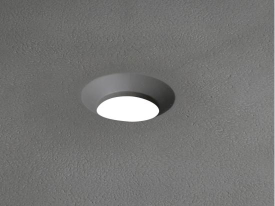 Vente Unique Receveur à Poser En Béton - L90 X L90 X H4 Cm - ZAMZOR