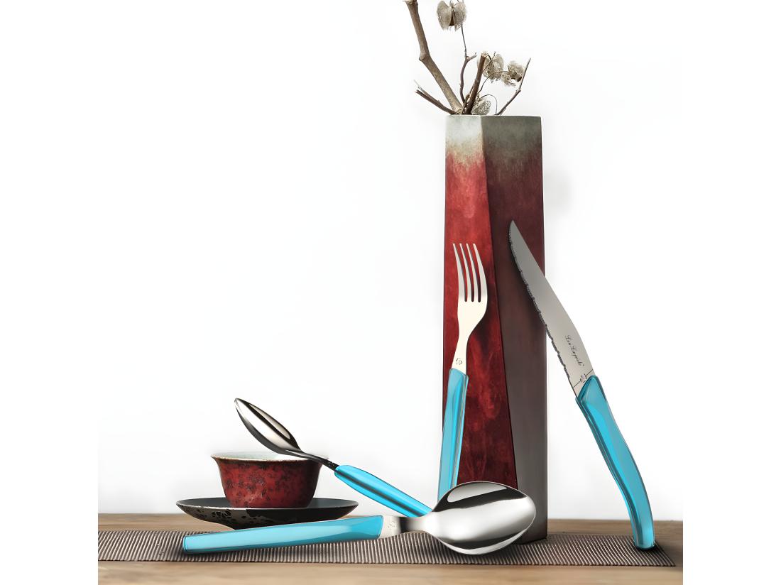 Vente Unique Rising Sun - Coffret 24 Pièces Turquoise