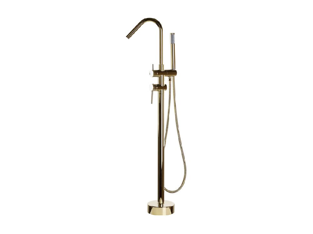 vente unique Robinet de baignoire autoportante VICTORIA Doré
