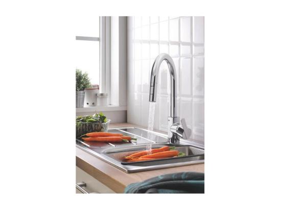 Vente Unique Robinet De Cuisine Avec Douchette GROHE Feel Chromé