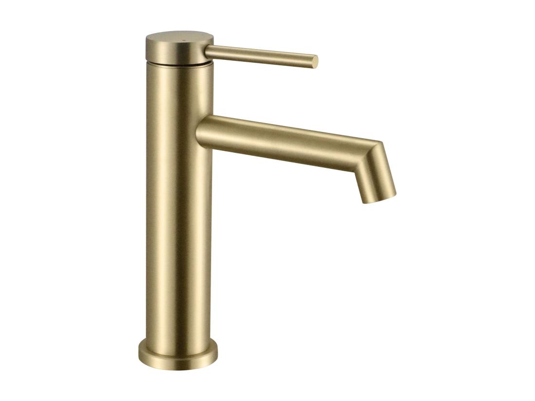 Vente Unique Robinet De Lavabo Rea Js-B310Bg Foss Low Brush Gold