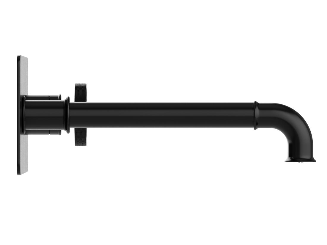 Vente Unique Robinet Mitigeur Mécanique à Encastrer - Noir Mat - KAZANKA