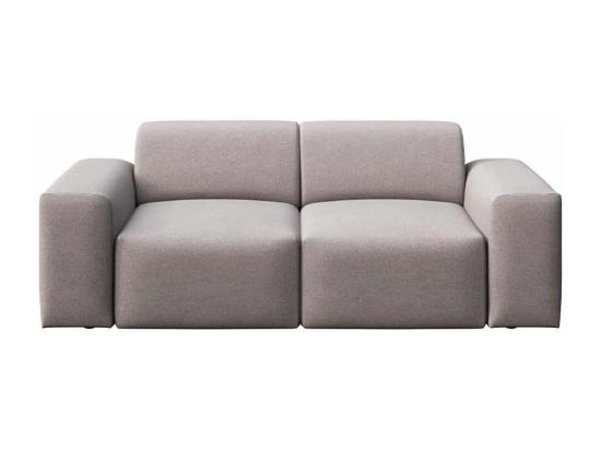 vente unique Rodier Canapé 2 places Villet gris cendré