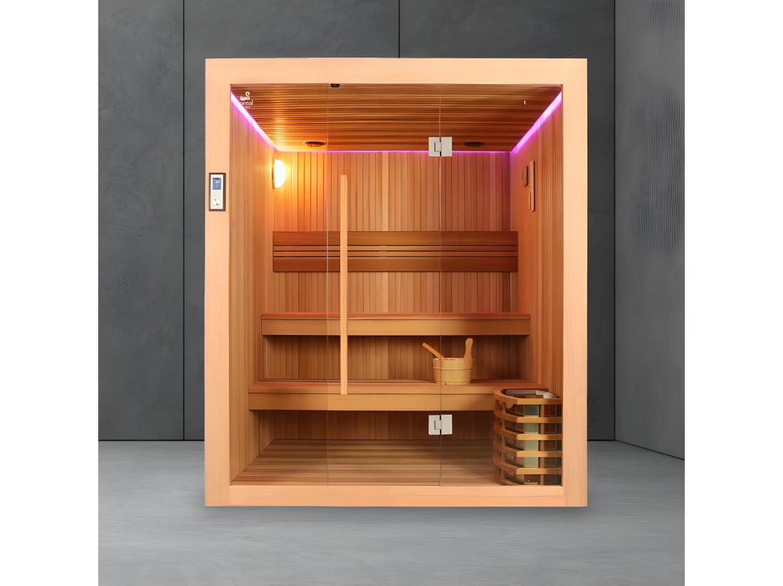 Vente Unique Sauna Boreal® Evasion 165 - 4 Places - 165*165*210