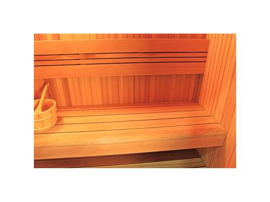 Vente Unique Sauna Boreal® Evasion 180 - Sauna De Luxe En Cèdre Rouge 3 à 4 Personnes
