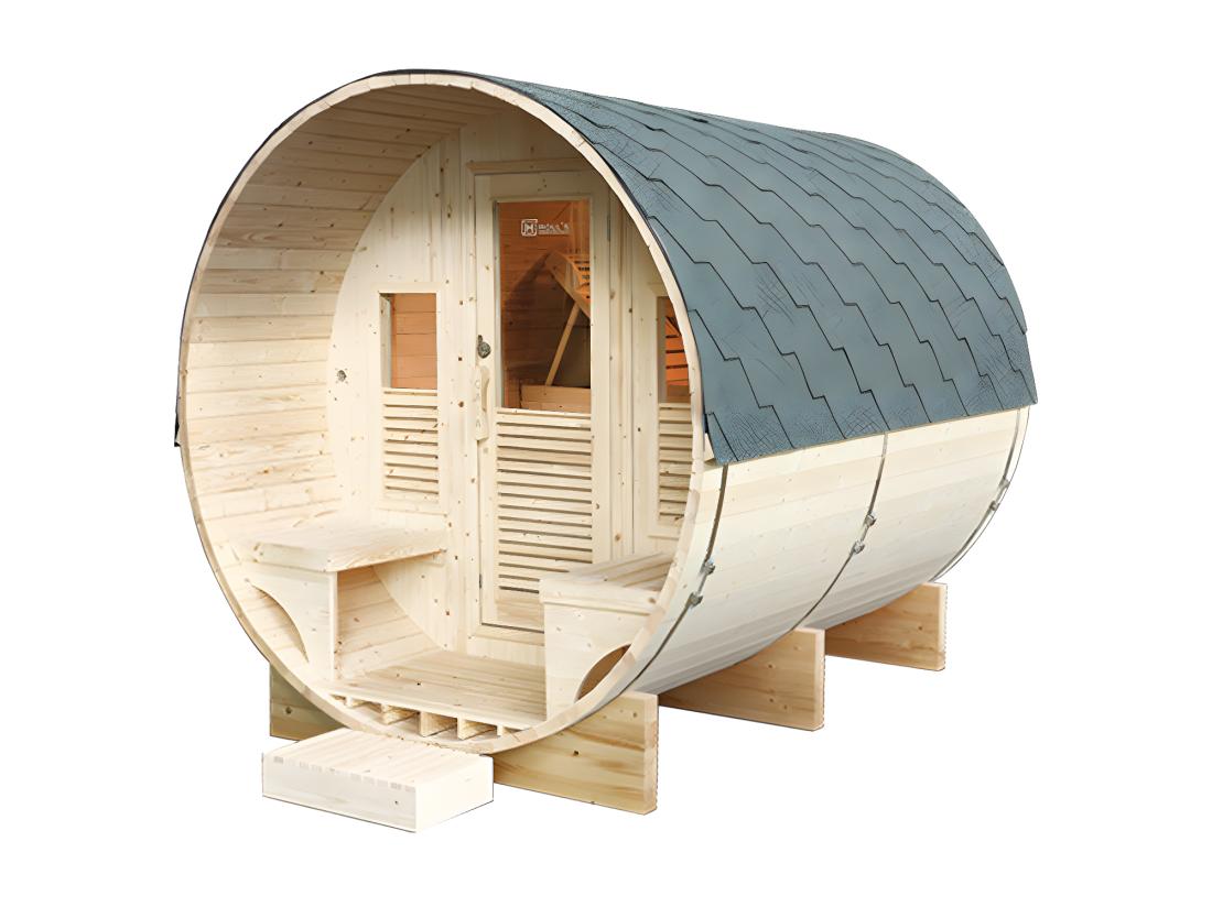 Vente Unique Sauna Traditionnel D'extérieur Gaïa Luna - Holl's