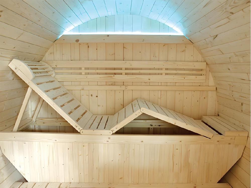 Vente Unique Sauna Traditionnel D'extérieur Gaïa Luna - Holl's