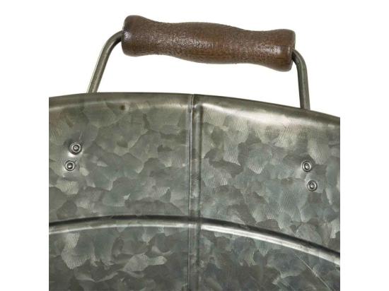 Vente Unique Seau à Glace En Métal Argenté D33/38x28/30h