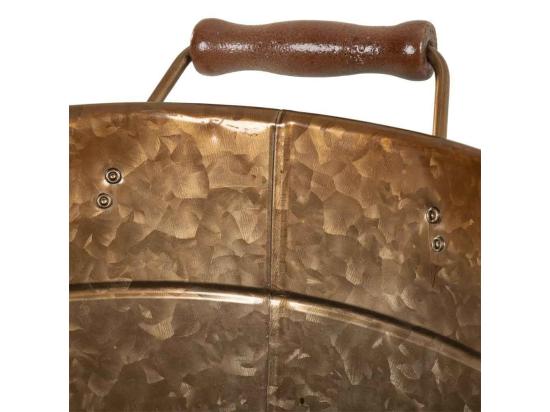 Vente Unique Seau à Glace En Métal Doré D33/38x28/30h