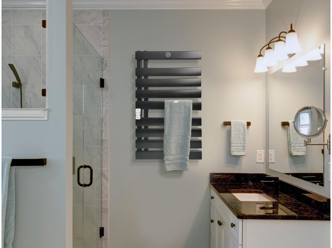 Vente Unique Sèche-serviettes Mural Aluminium Display LED Et WiFi 500W