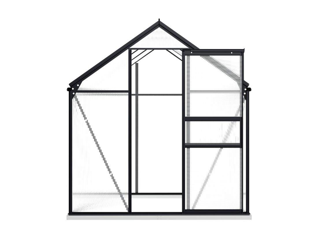Vente Unique Serre Tente Abri Plante Aluminium 190 X 190 X 202 Cm 02_0044509
