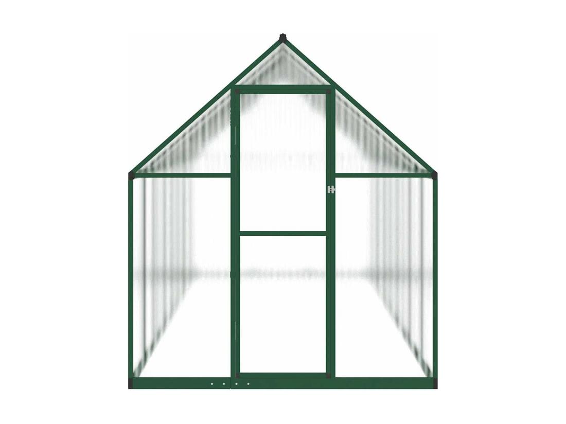 Vente Unique Serre Tente Abri Plante Aluminium 445 X 169 X 195 Cm 02_0044506