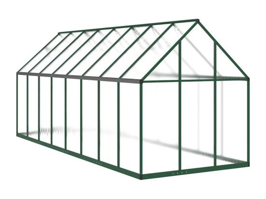 Vente Unique Serre Tente Abri Plante Aluminium 445 X 169 X 195 Cm 02_0044506
