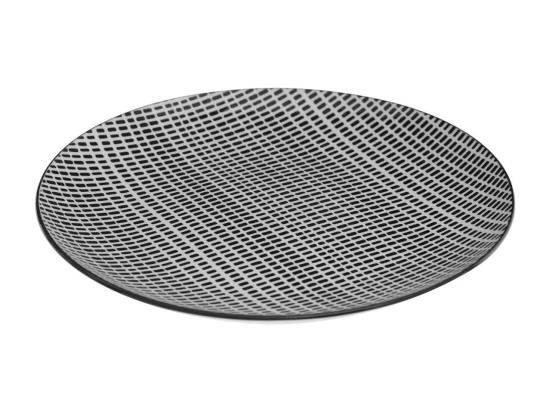 vente unique Service de Table 18 Pièces "Bohemia Square" 27cm Noir