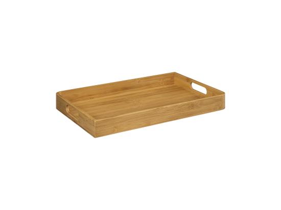 vente unique Set de 2 Plateaux de service en Bambou