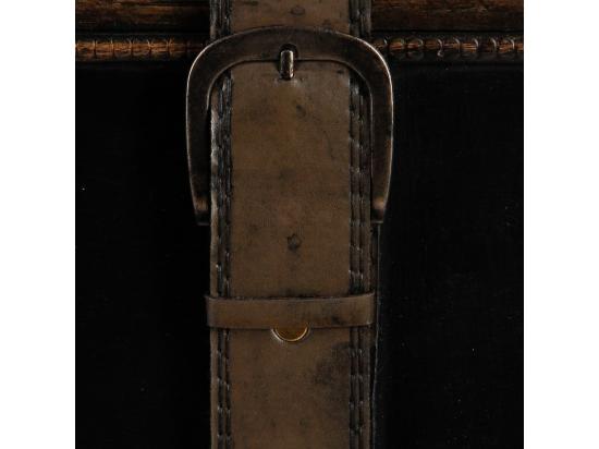 Vente Unique Set De 3 Malles En Bois "British" Marron