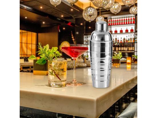 Vente Unique Shaker à Cocktails En Inox 750 Ml Fackelmann Bar Concept
