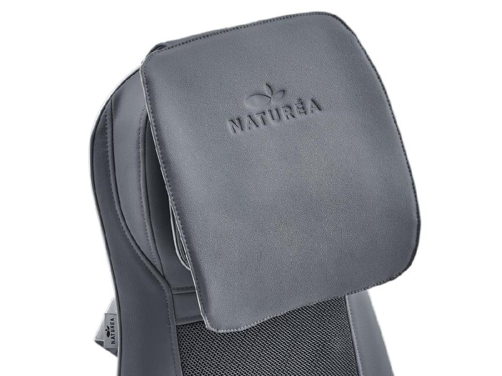 Vente Unique Siège De Massage En Simili Noir - APASIA