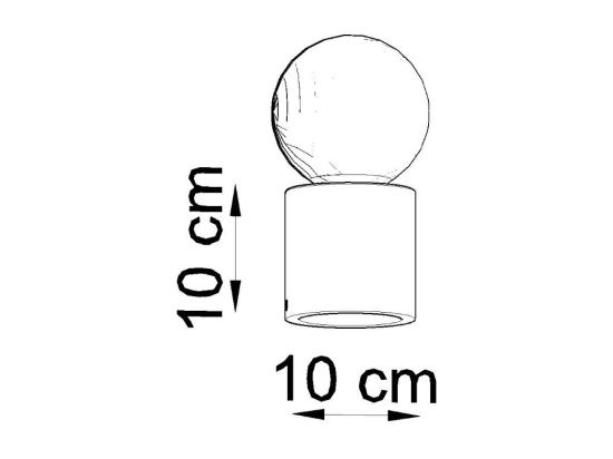Vente Unique Sollux SALGADO Lampe De Table Cylindrique Lampe De Table Bois Naturel E27