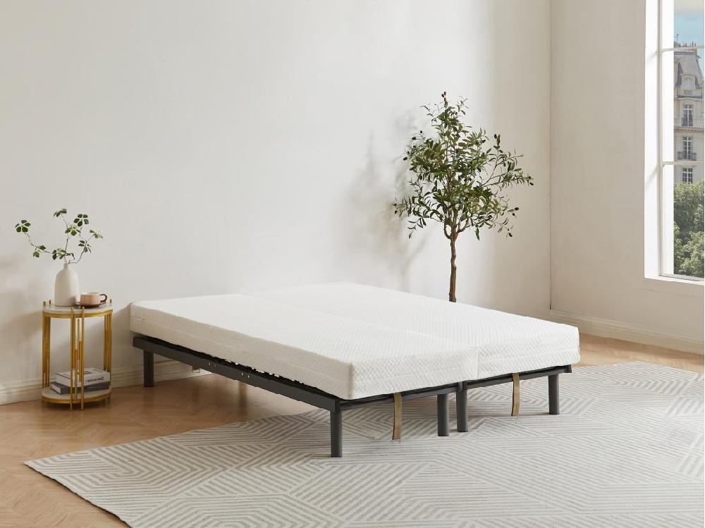 Vente Unique Sommier De Relaxation Lattes 3 Plans De Couchage - 80 X 200 Cm - RUOTI De YSMÉE