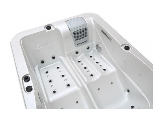 Vente Unique Spa 2 Places Allongées Archipel® GT2 PRO MAX BLANC NACRÉ - Spa Thérapeutique Balboa 210x148