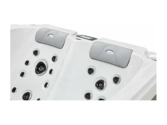 Vente Unique Spa 2 Places Allongées Archipel® GT2 PRO MAX BLANC MARBRE LED - Spa Thérapeutique Balboa 210x148