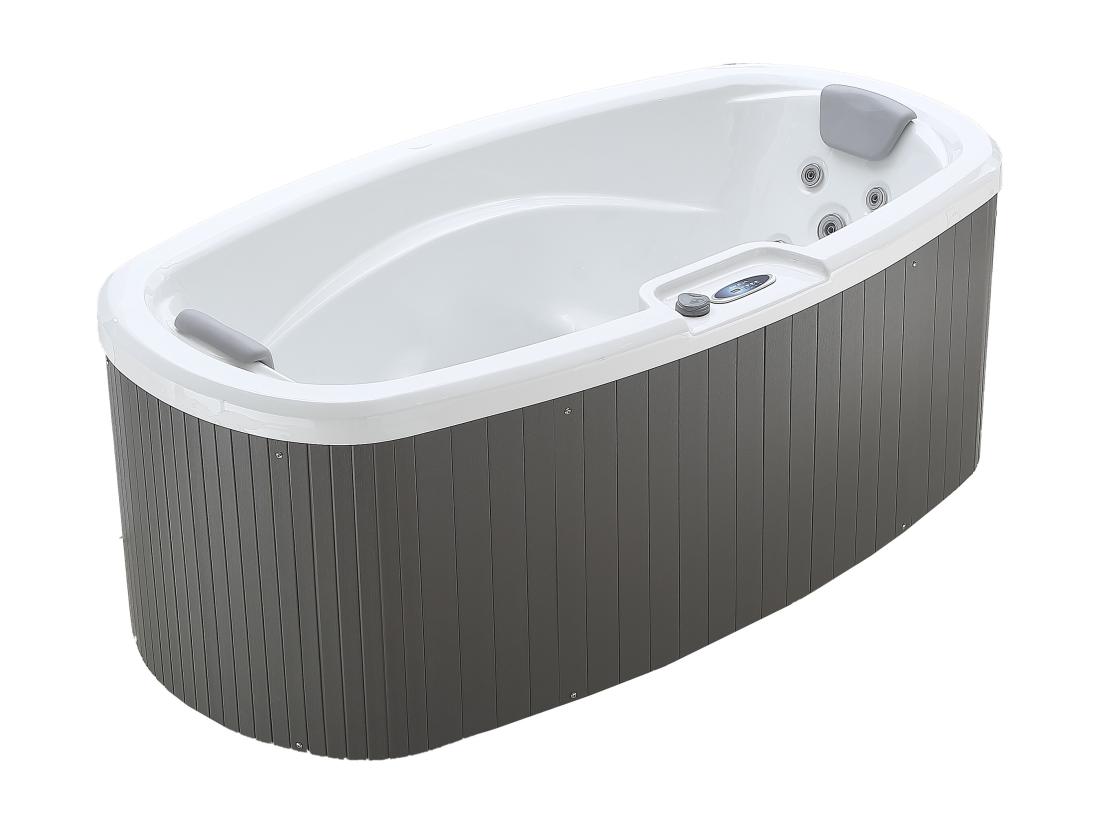 Vente Unique SPA 2 Places Blanc Perlé - 14 Jets - L210 X P110 X H74 Cm - Système BALBOA - SAMOA IV