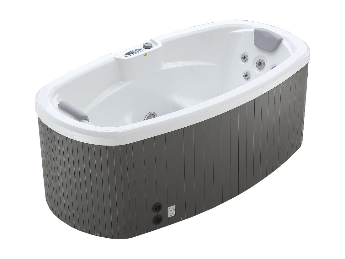 Vente Unique SPA 2 Places Blanc Perlé - 14 Jets - L210 X P110 X H74 Cm - Système BALBOA - SAMOA IV