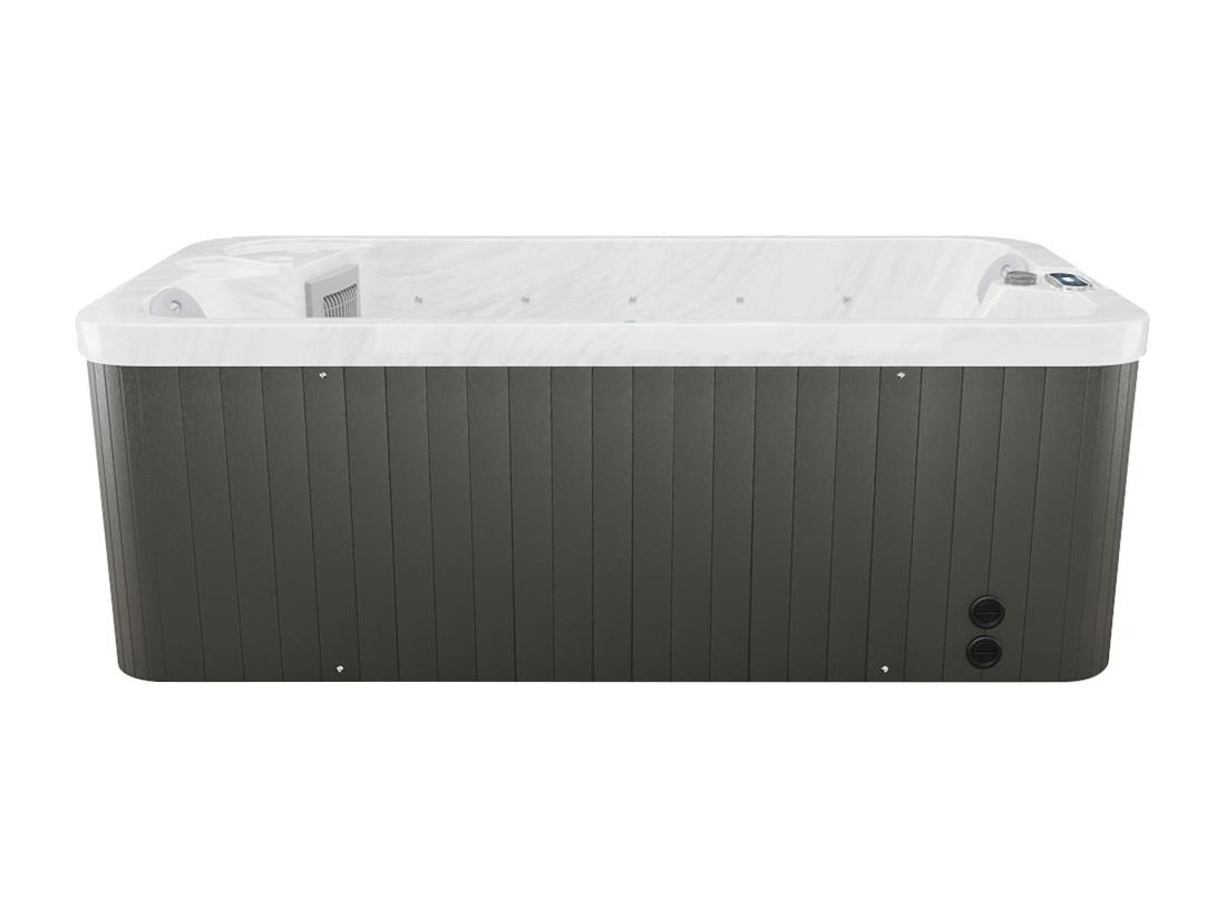 Vente Unique SPA 2 Places Blanc Perlé - 18 Jets - L210 X P110 X H74 Cm - Système BALBOA - TAHITI III